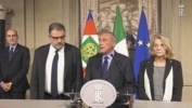 La delegazione di "Liberi e Uguali" in occasione delle consultazioni
