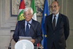 Il Segretario Generale della Presidenza della Repubblica Ugo Zampetti comunica le dimissioni del Presidente del Consiglio Giuseppe Conte