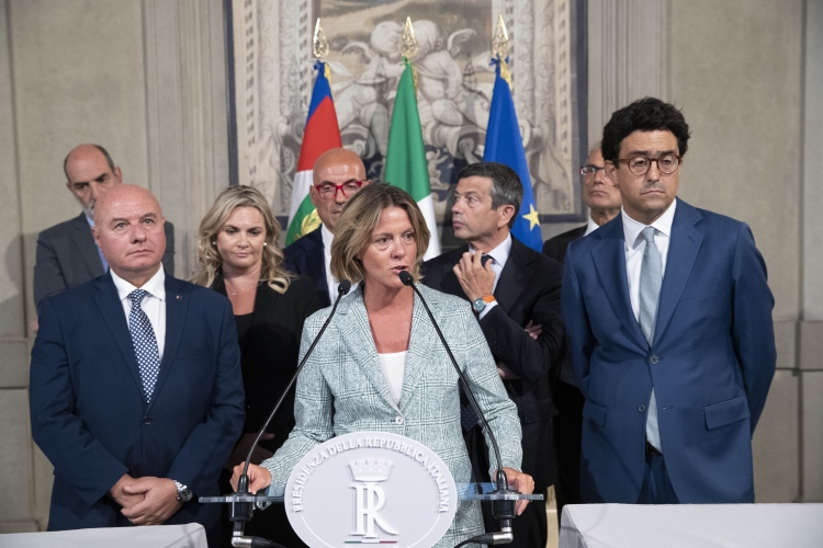La delegazione del GRUPPO PARLAMENTARE MISTO DELLA CAMERA DEI DEPUTATI,in occasione delle consultazioni