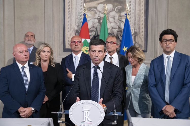 La delegazione del GRUPPO PARLAMENTARE MISTO DELLA CAMERA DEI DEPUTATI,in occasione delle consultazioni
