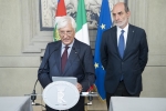 Il Segretario Generale della Presidenza della Repubblica Ugo Zampetti annuncia il conferimento dell'incarico di formare il Governo al Prof. Giuseppe Conte