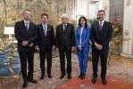 Giuramento del Ministro dell’Istruzione On. Lucia Azzolina e del Ministro dell’Università e della Ricerca Prof. Gaetano Manfredi alla presenza del Presidente Mattarella