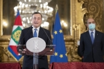 Dichiarazioni del Presidente incaricato Mario Draghi