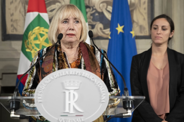 I Rappresentanti della componente “Alleanza Verdi e Sinistra” del Gruppo Misto della Camera dei deputati, al termine del colloquio con il Presidente della Repubblica Sergio Mattarella, in occasione delle consultazioni
