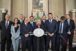 Gruppi Parlamentari “Fratelli d’Italia” del Senato della Repubblica e della Camera dei Deputati.
Gruppo Parlamentare “Lega Salvini Premier - Partito Sardo d’Azione” del Senato della Repubblica e Gruppo Parlamentare “Lega - Salvini Premier” della Camera dei Deputati.
Gruppi Parlamentari “Forza Italia - Berlusconi Presidente - PPE” del Senato della Repubblica e della Camera dei Deputati.
Gruppo Parlamentare “Civici d’Italia – Noi Moderati (UDC - Coraggio Italia - Noi con l’Italia - Italia al Centro) – MAIE” del Senato della Repubblica.
Componente “Noi Moderati (Noi con l’Italia, Coraggio Italia, UDC, Italia al Centro) - MAIE” del Gruppo Misto della Camera dei Deputati.