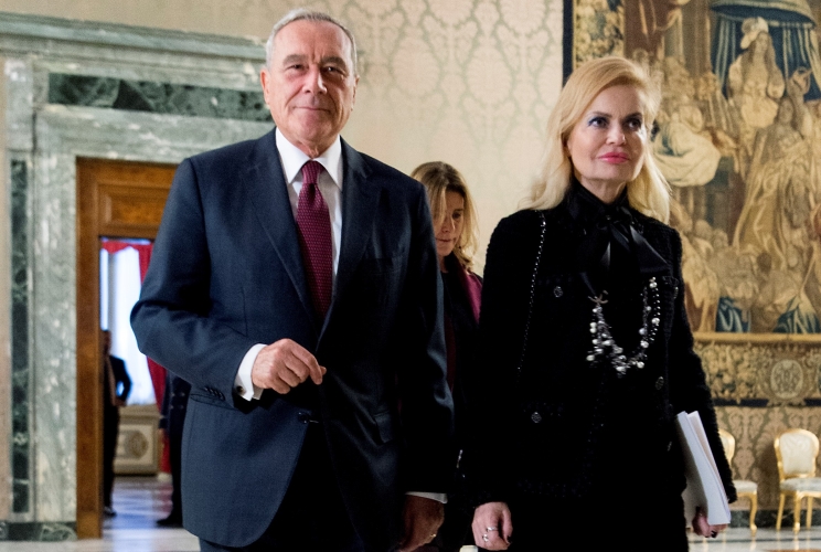 Il Presidente del Senato Grasso al Quirinale