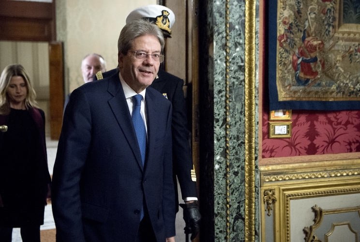 Gentiloni al Quirinale 
