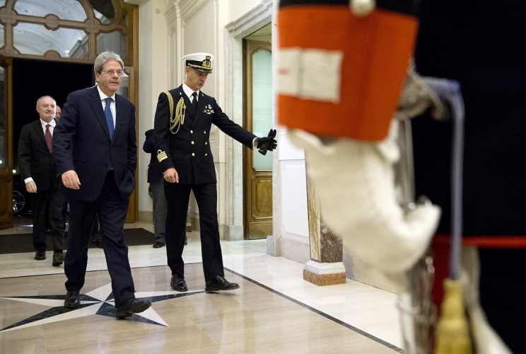 Gentiloni al Quirinale
