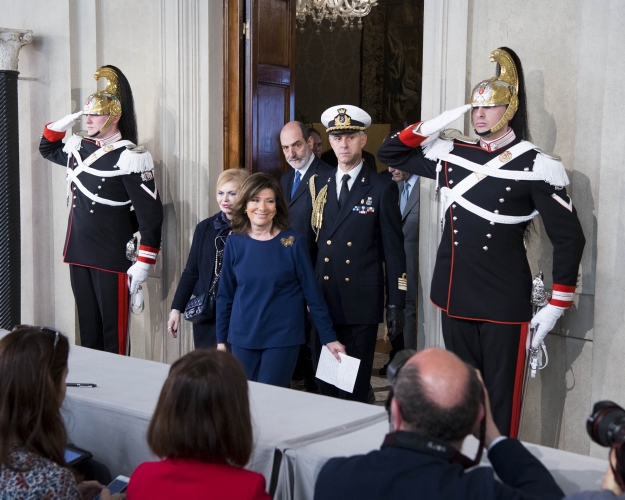 Il Presidente del Senato, Maria Elisabetta Alberti Casellati 