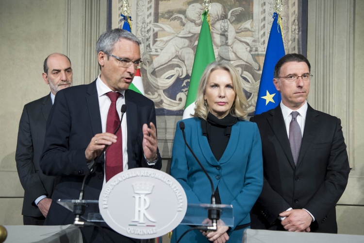 Gruppo "Per le Autonomie (SVP-PATT, UV)" del Senato della Repubblica, in occasione delle consultazioni