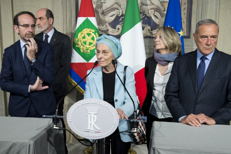 Il Gruppo Misto del Senato della Repubblica in occasione delle consultazioni