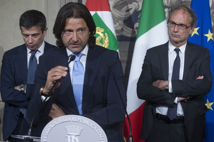 La delegazione del Gruppo Misto della Camera dei Deputati in occasione delle consultazioni