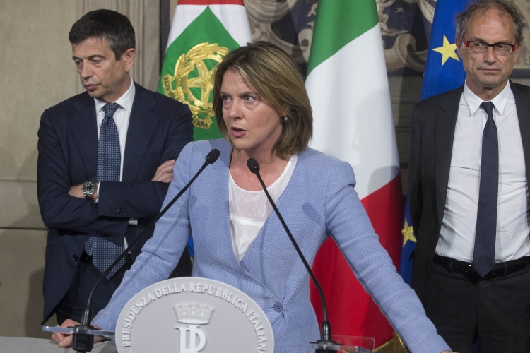 La delegazione del Gruppo Misto della Camera dei Deputati in occasione delle consultazioni