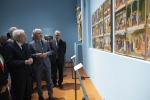 Il Presidente Mattarella visita la mostra "Beato Angelico" 