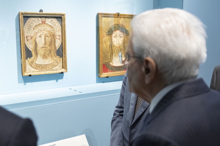 Il Presidente della Repubblica Sergio Mattarella visita la mostra “Beato Angelico”
