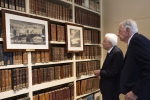 Il Presidente della Repubblica Sergio Mattarella visita la Biblioteca di Storia contemporanea della Fondazione Spadolini "Nuova Antologia"
