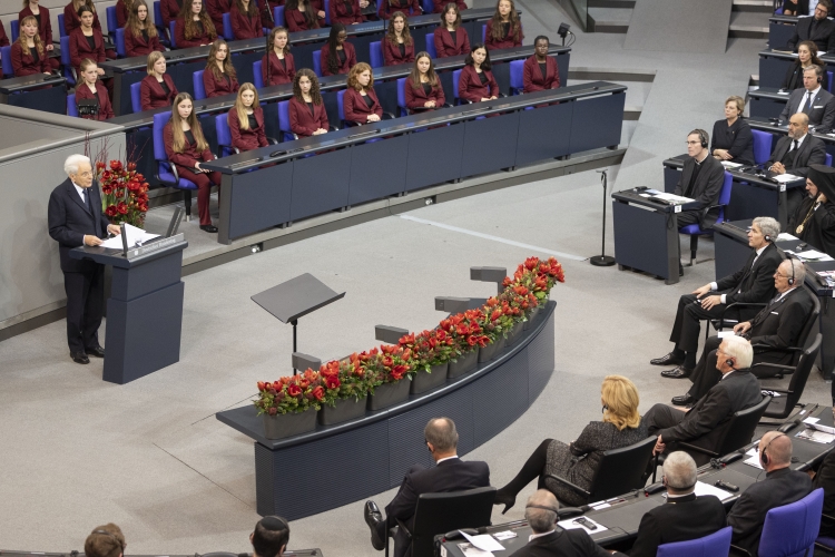 Il Presidente della Repubblica Sergio Mattarella in occasione della Cerimonia della “Giornata del Lutto Nazionale”

