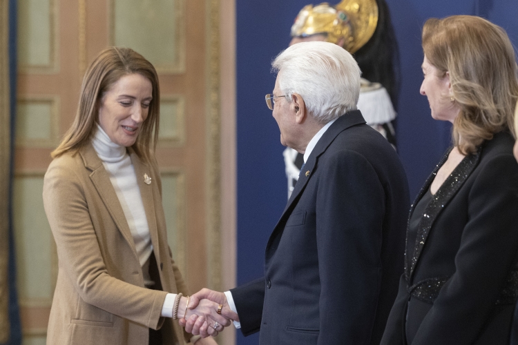 Il Presidente della Repubblica Sergio Mattarella a Palazzo Reale incontra i Capi di Stato e di Governo dei Paesi partecipanti ai Giochi olimpici invernali Milano Cortina 2026