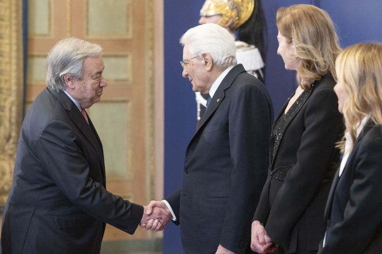 Il Presidente della Repubblica Sergio Mattarella a Palazzo Reale incontra i Capi di Stato e di Governo dei Paesi partecipanti ai Giochi olimpici invernali Milano Cortina 2026