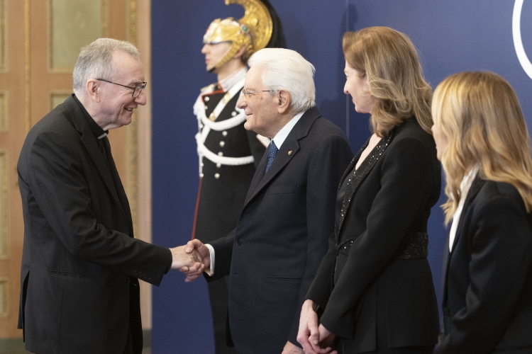 Il Presidente della Repubblica Sergio Mattarella a Palazzo Reale incontra i Capi di Stato e di Governo dei Paesi partecipanti ai Giochi olimpici invernali Milano Cortina 2026