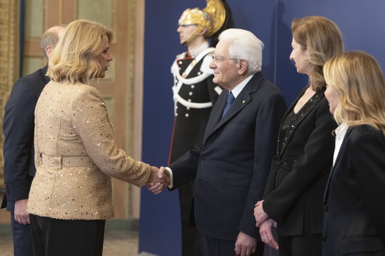 Il Presidente della Repubblica Sergio Mattarella a Palazzo Reale incontra i Capi di Stato e di Governo dei Paesi partecipanti ai Giochi olimpici invernali Milano Cortina 2026