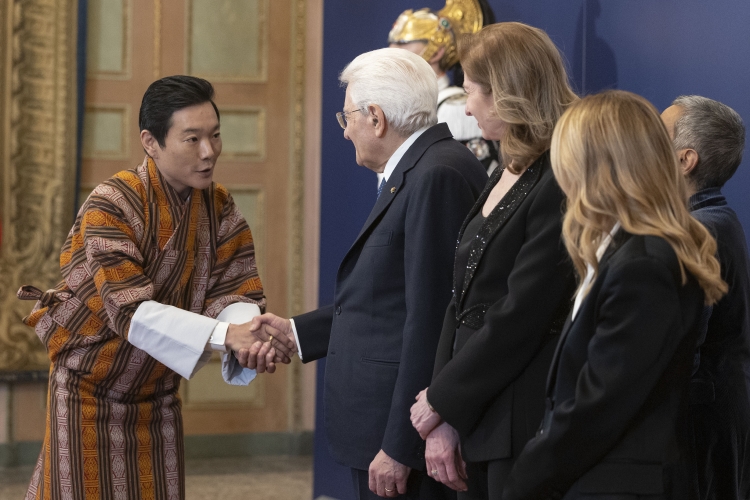 Il Presidente della Repubblica Sergio Mattarella a Palazzo Reale incontra i Capi di Stato e di Governo dei Paesi partecipanti ai Giochi olimpici invernali Milano Cortina 2026