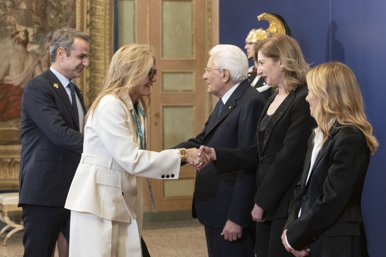 Il Presidente della Repubblica Sergio Mattarella a Palazzo Reale incontra i Capi di Stato e di Governo dei Paesi partecipanti ai Giochi olimpici invernali Milano Cortina 2026