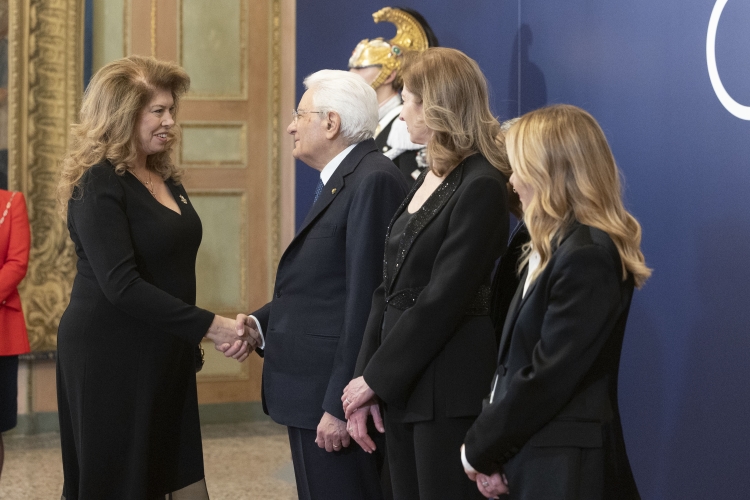Il Presidente della Repubblica Sergio Mattarella a Palazzo Reale incontra i Capi di Stato e di Governo dei Paesi partecipanti ai Giochi olimpici invernali Milano Cortina 2026