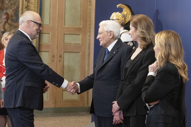 Il Presidente della Repubblica Sergio Mattarella a Palazzo Reale incontra i Capi di Stato e di Governo dei Paesi partecipanti ai Giochi olimpici invernali Milano Cortina 2026
