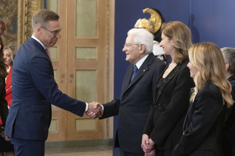Il Presidente della Repubblica Sergio Mattarella a Palazzo Reale incontra i Capi di Stato e di Governo dei Paesi partecipanti ai Giochi olimpici invernali Milano Cortina 2026
