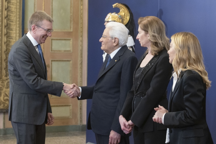Il Presidente della Repubblica Sergio Mattarella a Palazzo Reale incontra i Capi di Stato e di Governo dei Paesi partecipanti ai Giochi olimpici invernali Milano Cortina 2026