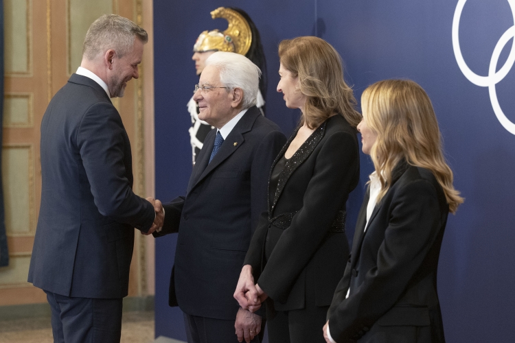 Il Presidente della Repubblica Sergio Mattarella a Palazzo Reale incontra i Capi di Stato e di Governo dei Paesi partecipanti ai Giochi olimpici invernali Milano Cortina 2026