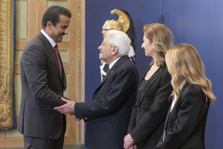 Il Presidente della Repubblica Sergio Mattarella a Palazzo Reale incontra i Capi di Stato e di Governo dei Paesi partecipanti ai Giochi olimpici invernali Milano Cortina 2026