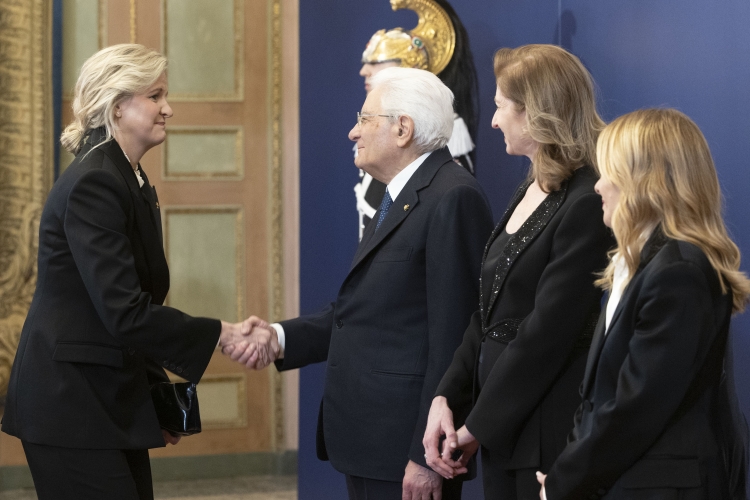 Il Presidente della Repubblica Sergio Mattarella a Palazzo Reale incontra i Capi di Stato e di Governo dei Paesi partecipanti ai Giochi olimpici invernali Milano Cortina 2026