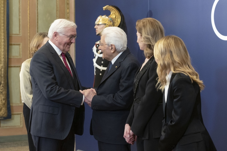 Il Presidente della Repubblica Sergio Mattarella a Palazzo Reale incontra i Capi di Stato e di Governo dei Paesi partecipanti ai Giochi olimpici invernali Milano Cortina 2026
