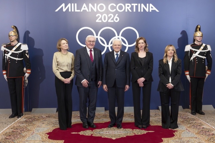 Il Presidente della Repubblica Sergio Mattarella a Palazzo Reale incontra i Capi di Stato e di Governo dei Paesi partecipanti ai Giochi olimpici invernali Milano Cortina 2026