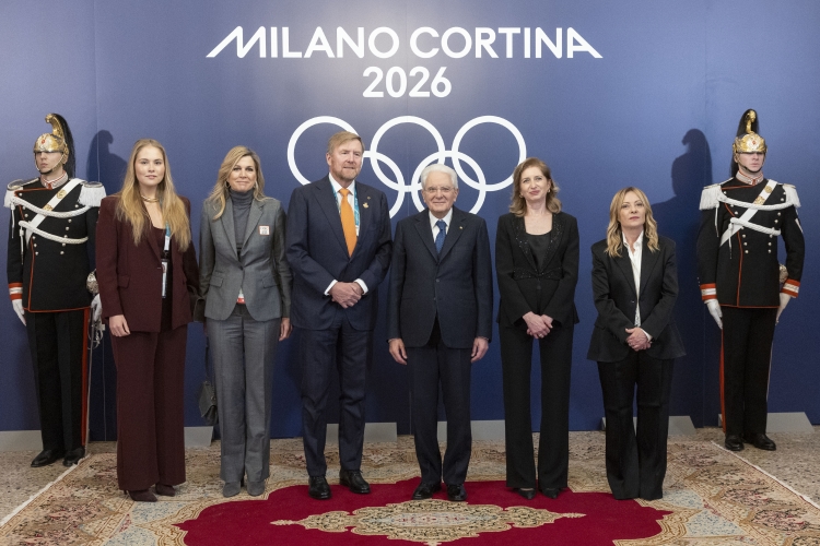 Il Presidente della Repubblica Sergio Mattarella a Palazzo Reale incontra i Capi di Stato e di Governo dei Paesi partecipanti ai Giochi olimpici invernali Milano Cortina 2026