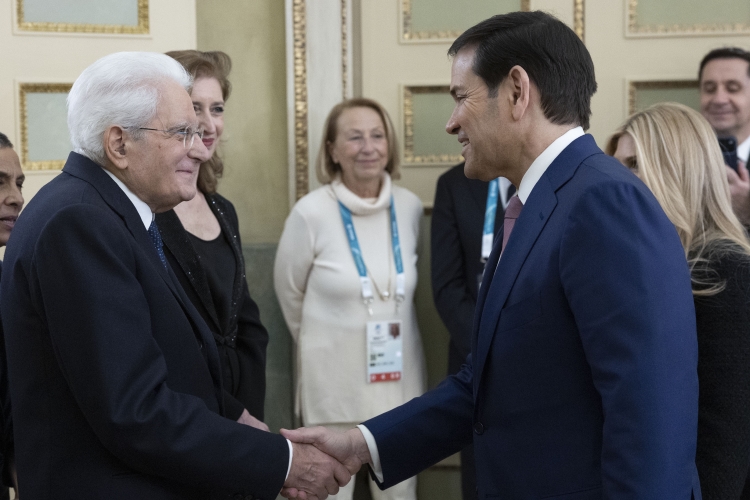 Il Presidente della Repubblica Sergio Mattarella a Palazzo Reale incontra i Capi di Stato e di Governo dei Paesi partecipanti ai Giochi olimpici invernali Milano Cortina 2026