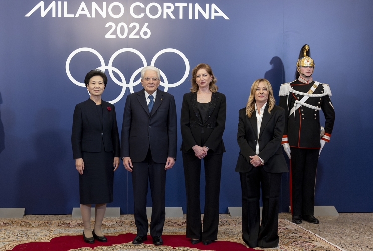 Il Presidente della Repubblica Sergio Mattarella a Palazzo Reale incontra i Capi di Stato e di Governo dei Paesi partecipanti ai Giochi olimpici invernali Milano Cortina 2026