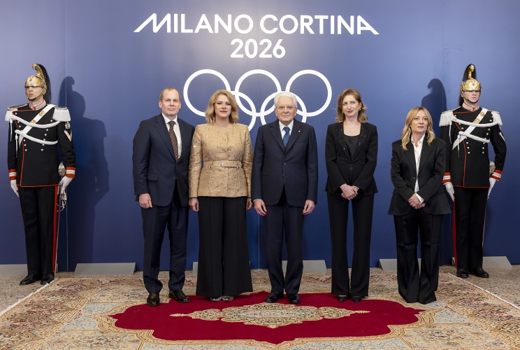 Il Presidente della Repubblica Sergio Mattarella a Palazzo Reale incontra i Capi di Stato e di Governo dei Paesi partecipanti ai Giochi olimpici invernali Milano Cortina 2026