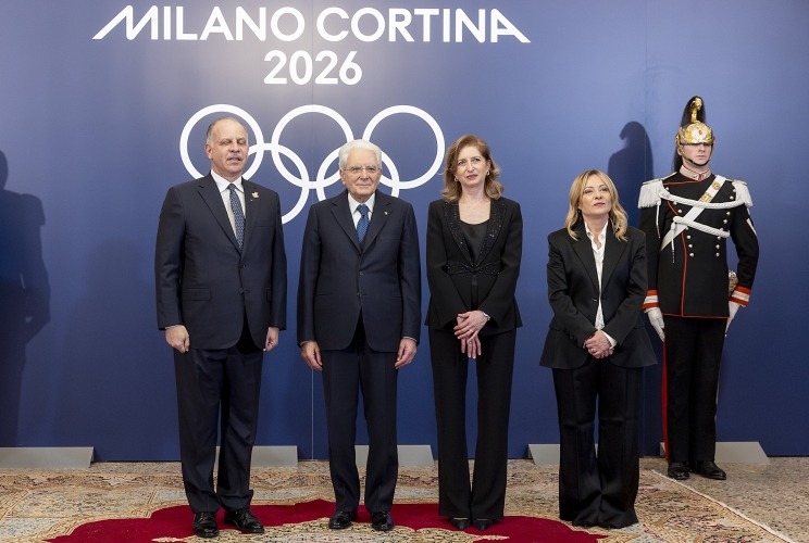 Il Presidente della Repubblica Sergio Mattarella a Palazzo Reale incontra i Capi di Stato e di Governo dei Paesi partecipanti ai Giochi olimpici invernali Milano Cortina 2026