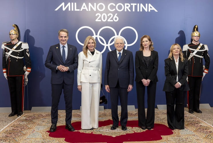 Il Presidente della Repubblica Sergio Mattarella a Palazzo Reale incontra i Capi di Stato e di Governo dei Paesi partecipanti ai Giochi olimpici invernali Milano Cortina 2026