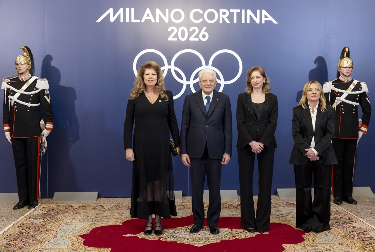 Il Presidente della Repubblica Sergio Mattarella a Palazzo Reale incontra i Capi di Stato e di Governo dei Paesi partecipanti ai Giochi olimpici invernali Milano Cortina 2026
