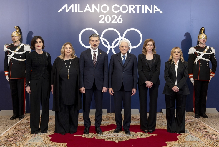 Il Presidente della Repubblica Sergio Mattarella a Palazzo Reale incontra i Capi di Stato e di Governo dei Paesi partecipanti ai Giochi olimpici invernali Milano Cortina 2026