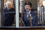  Il Presidente della Repubblica Sergio Mattarella in occasione della registrazione del video con Valentino Rossi
