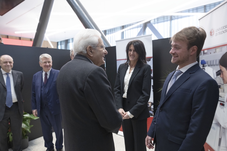 Il Presidente Sergio Mattarella in occasione della cerimonia di inaugurazione dell’anno accademico dell’Università di Trento 2025/2026
