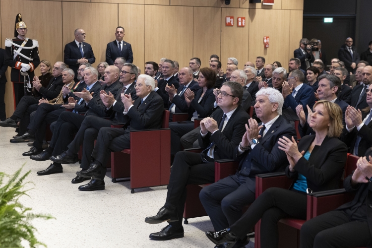 Il Presidente Sergio Mattarella in occasione della cerimonia di inaugurazione dell’anno accademico dell’Università di Trento 2025/2026
