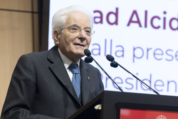 Il Presidente Sergio Mattarella in occasione della cerimonia di inaugurazione dell’anno accademico dell’Università di Trento 2025/2026
