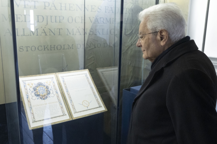 Il Presidente Sergio Mattarella visita la casa natale di Grazia Deledda

