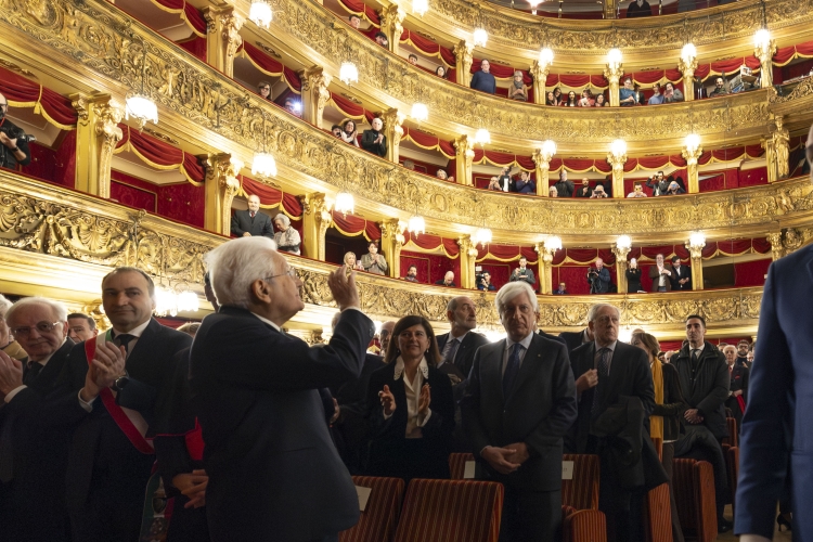Il Presidente Sergio Mattarella alla cerimonia di inaugurazione delle celebrazioni del centenario della morte di Piero Gobetti

